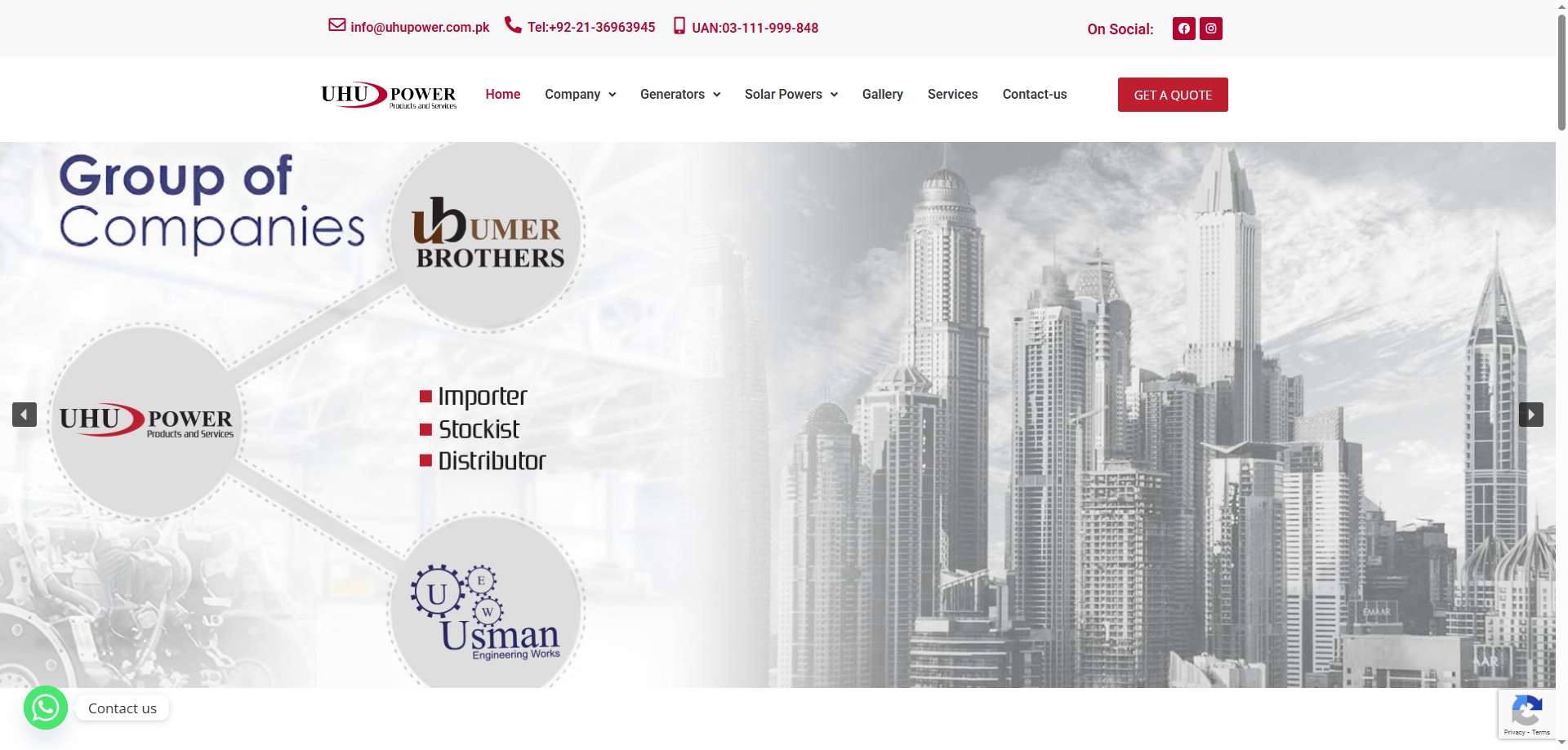 uhupower.com.pk